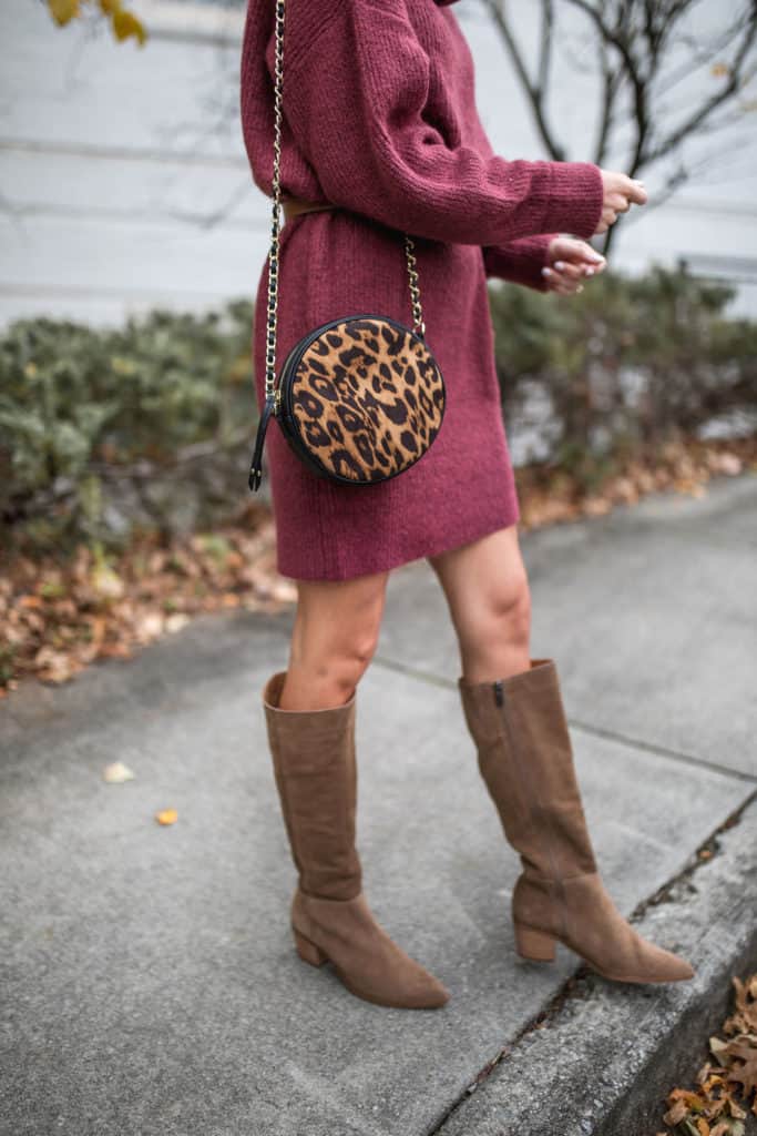 Sweater Dress and Thanksgiving Outfit 