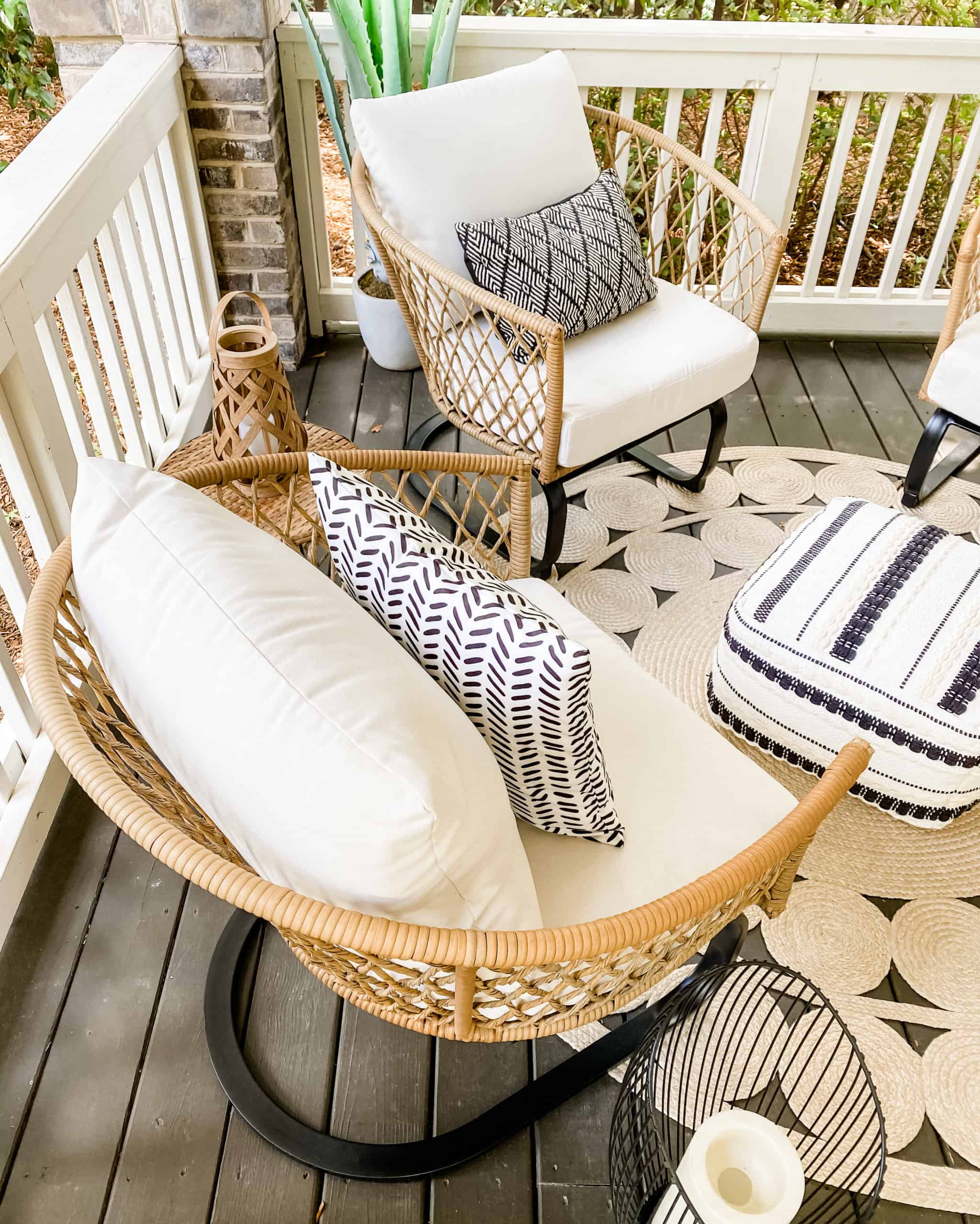 OUR FRONT PORCH SET UP - Loverly Grey