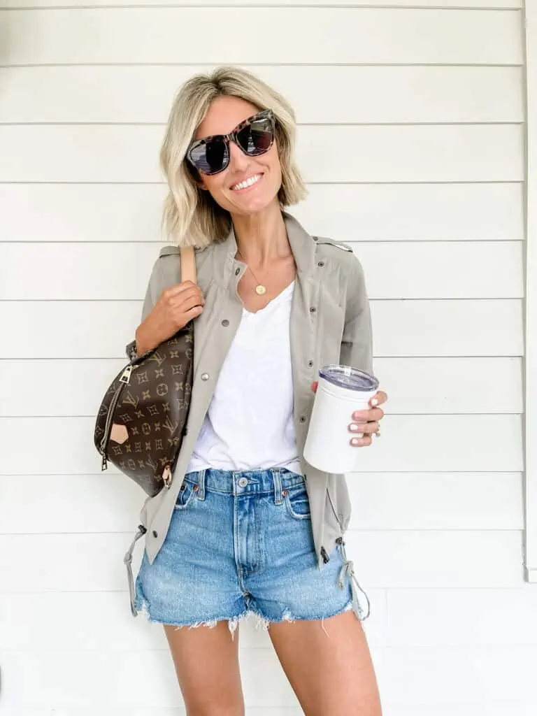 10 ways to style denim shorts