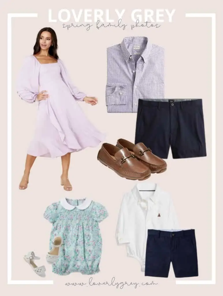 What To Wear for Spring Family Photos