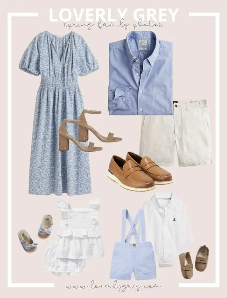 What To Wear for Spring Family Photos