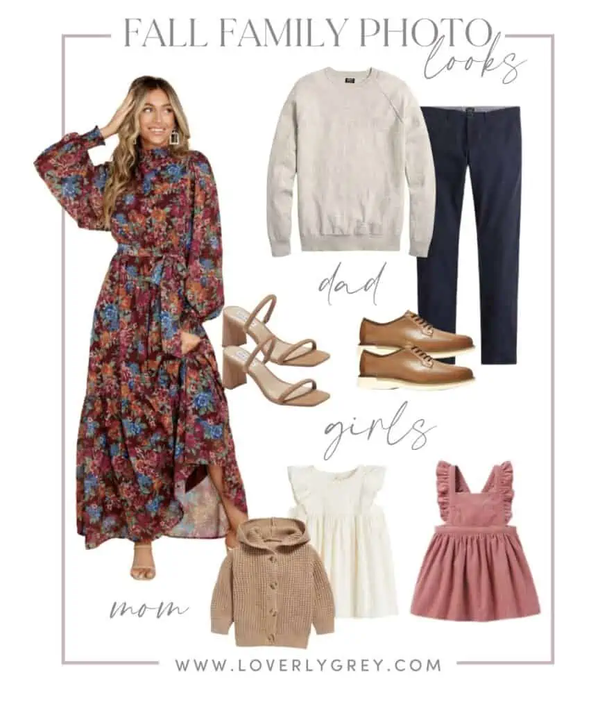 Elevated Fall Family Photo Outfit Ideas - Loverly Grey