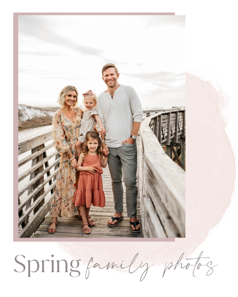 What to Wear for Spring Family Photos - Loverly Grey