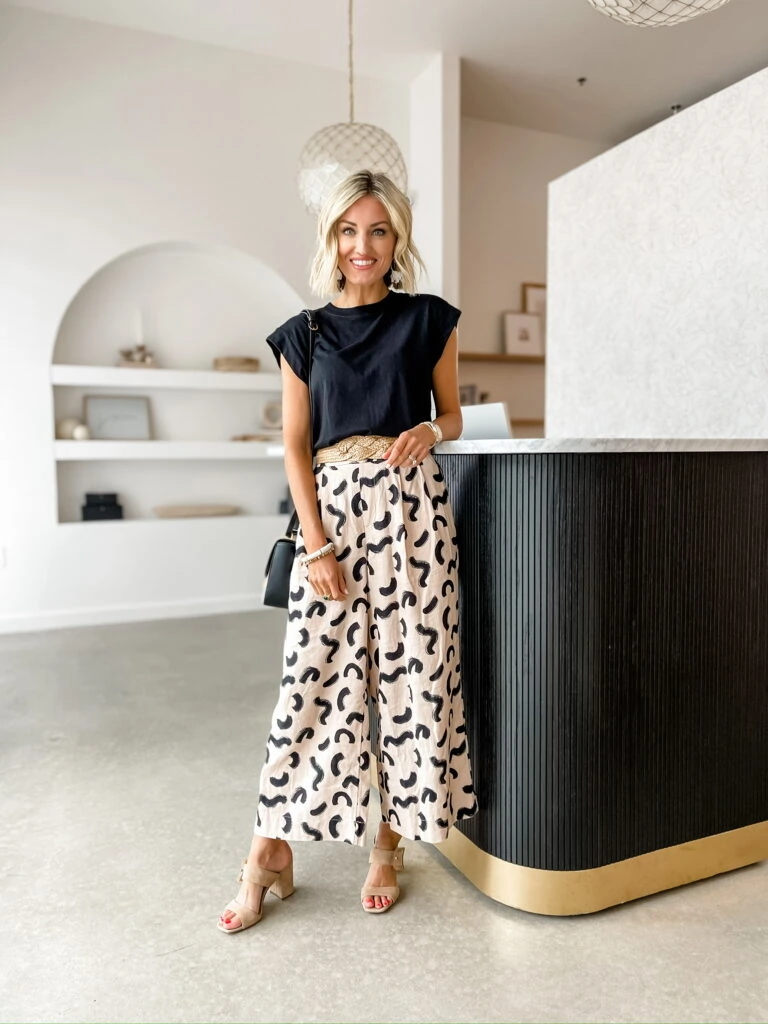 3 ways to wear wide leg pants. - Love Lake Living