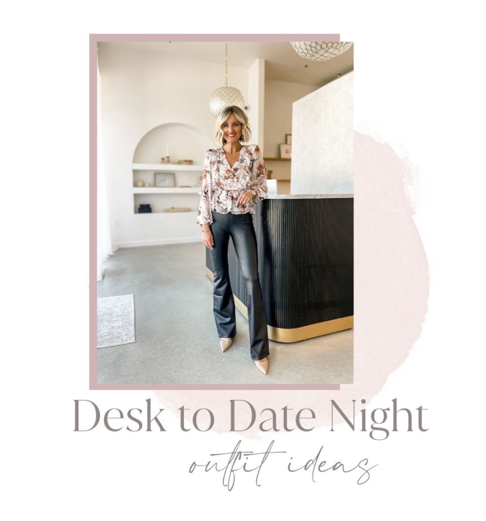 Desk to Date Night Outfit Ideas - Loverly Grey