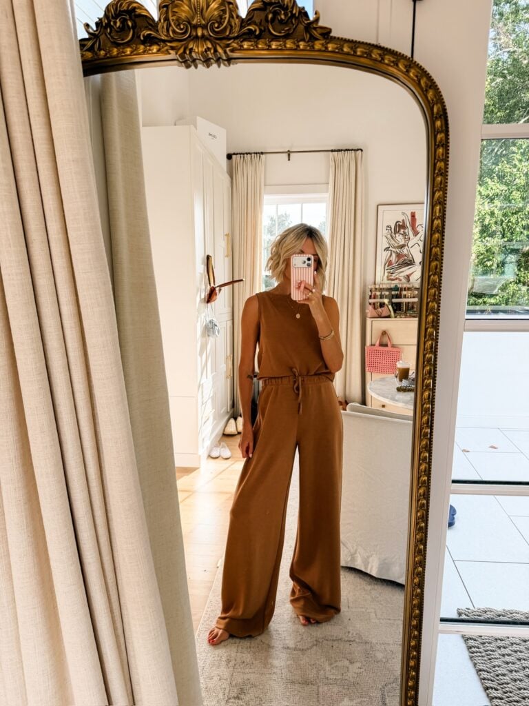 maple colored matching set